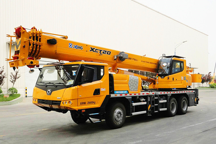 XCMG Official 20 Ton New Mobile Crane XCT20 China Small Truck Crane Price